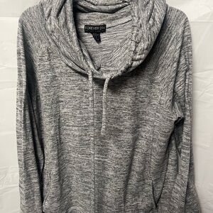 Forever 21 Heather Gray Plus Size Sweatshirt